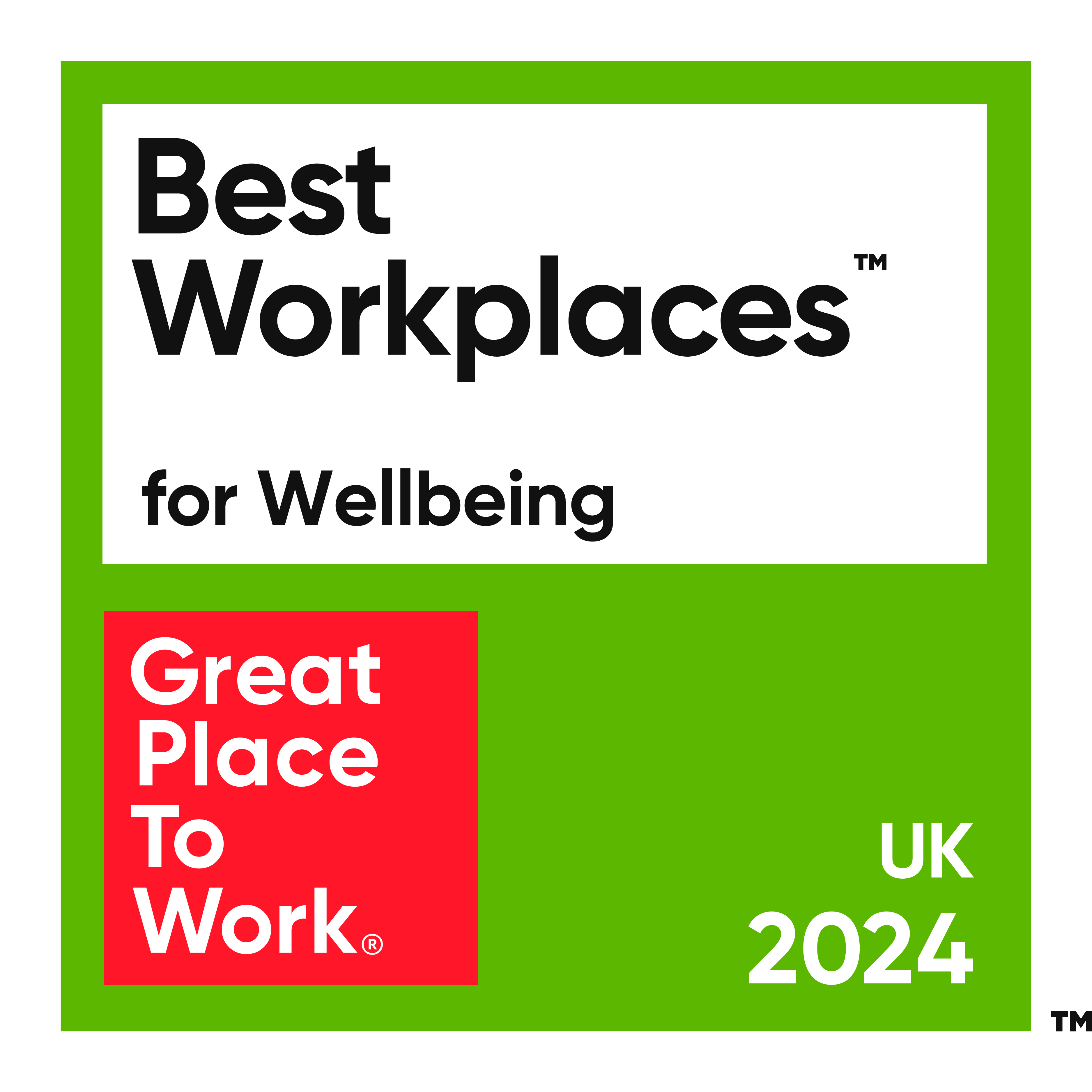 Best Workplaces Wellbeing 2024